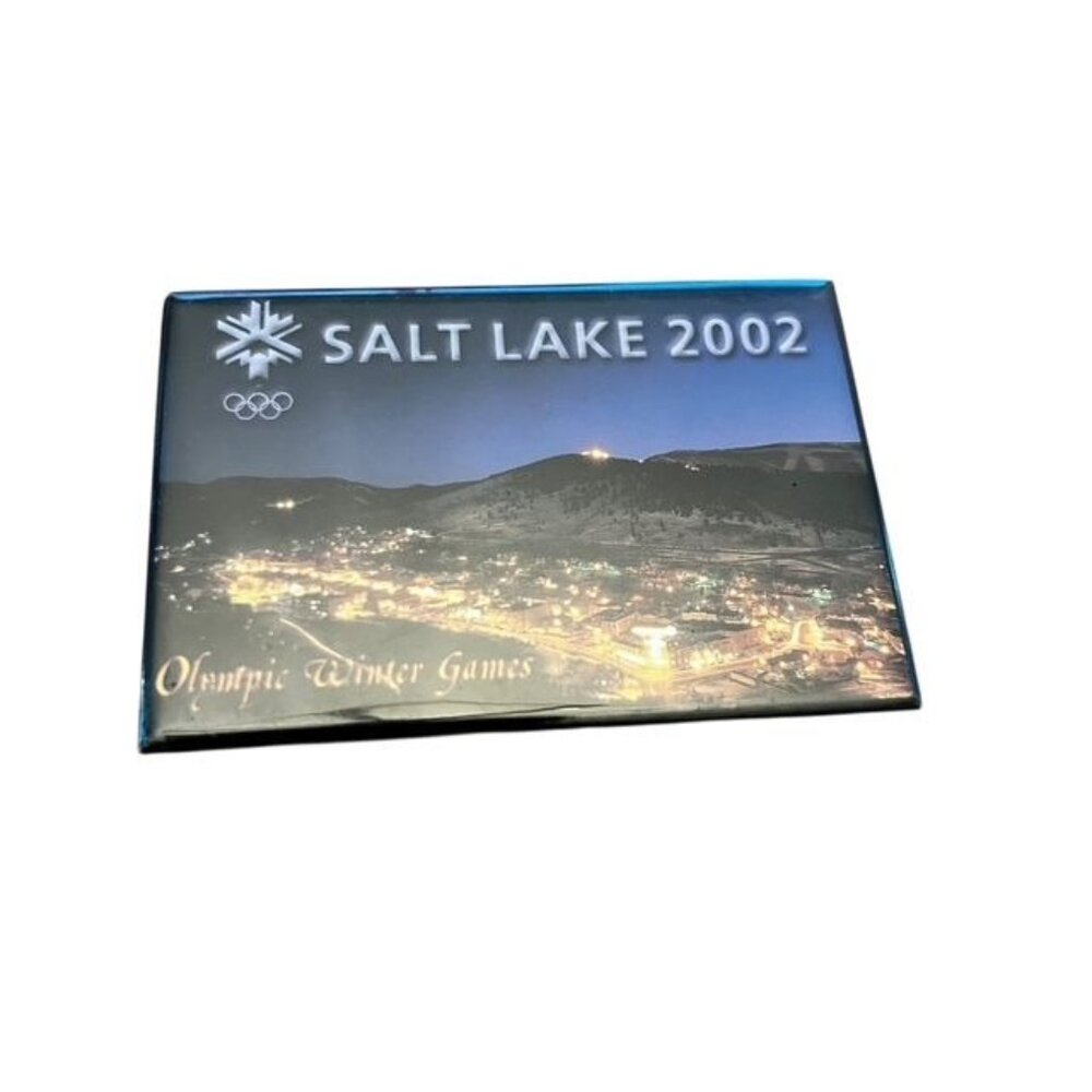 Salt Lake City Olympics 2002 Refrigerator Magnet